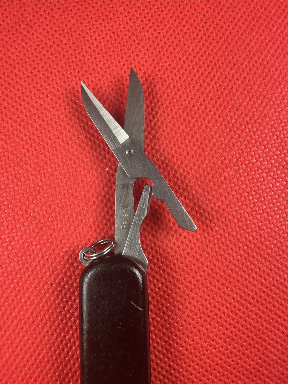 Black L.L. Bean Wenger Esquire Swiss Army Knife 65mm 6 Tool Keychain