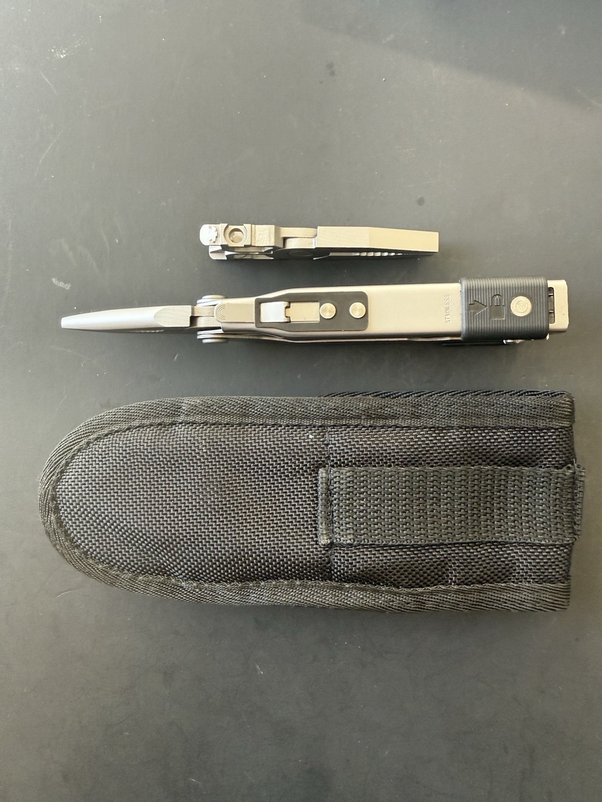 Gerber MP650 Multi-Plier Interchangeable Head Multi-Tool Sheath W/ Extra Pocket
