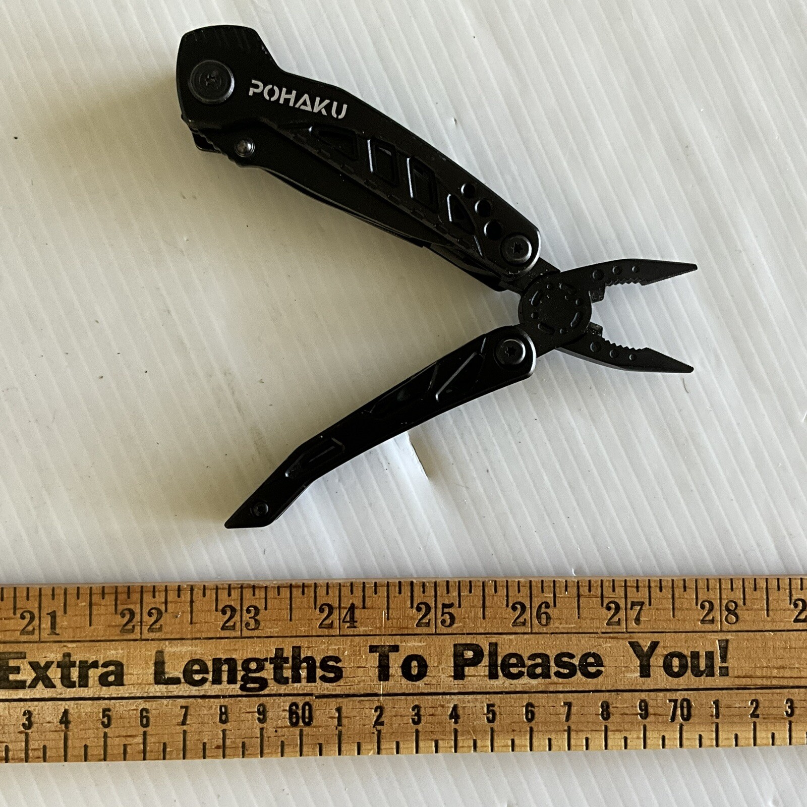 Pohaku Multi Tool Pliers Knife Saw Bottle Opener