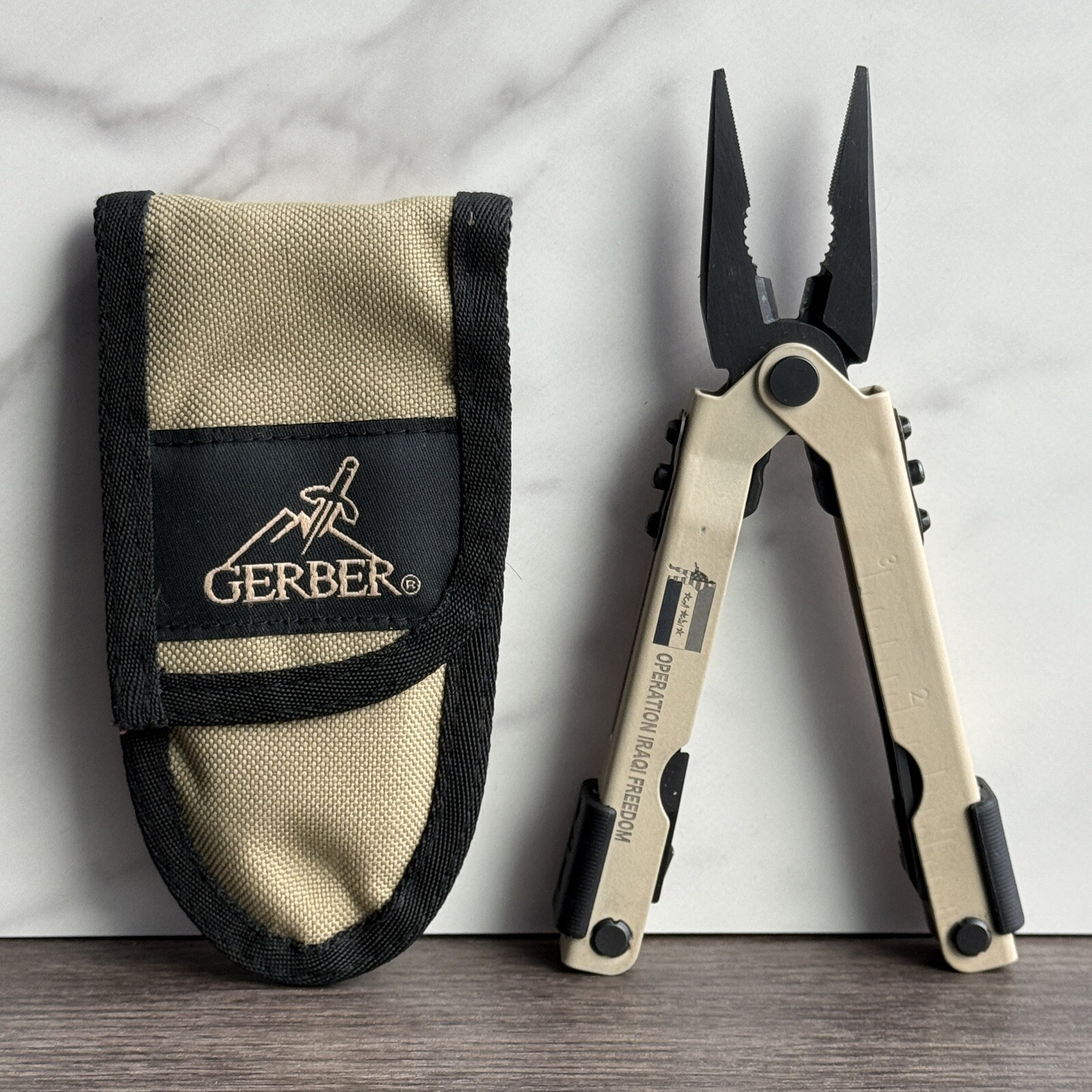 Limited Edition Gerber Operation Iraqi Freedom Multi Plier Iraqi Freedom MP600