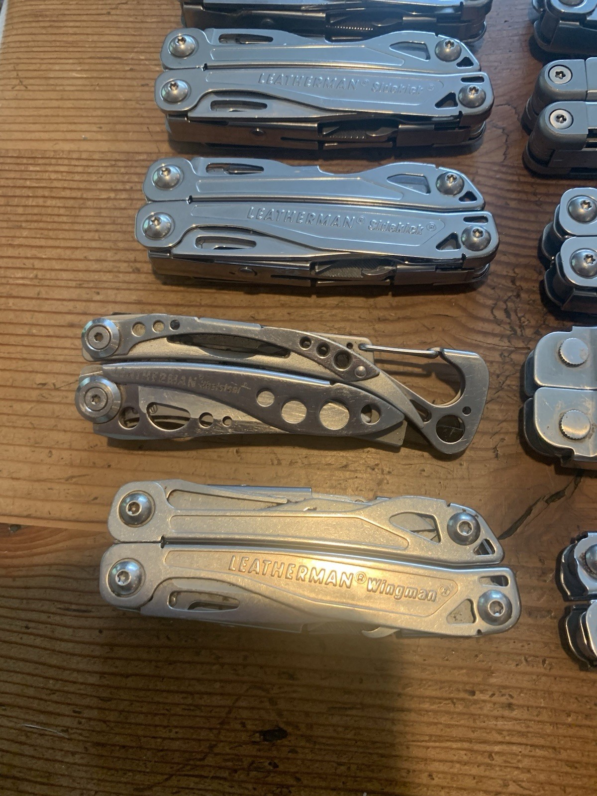 Lot Of 15 Leatherman Multi Tools TSA Auction Bundle Mixed Lot – Great Price