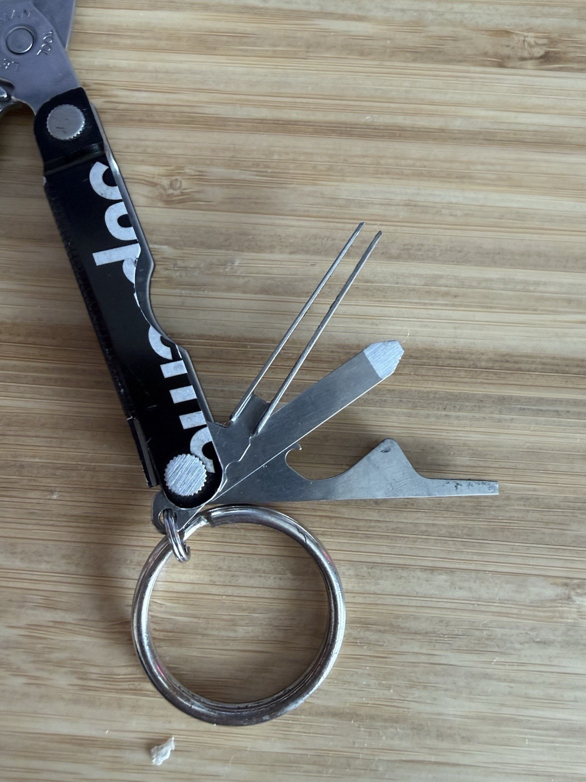 RARE Collectible Leatherman SUPREME MICRA Multi Tool Multitool Knife Black