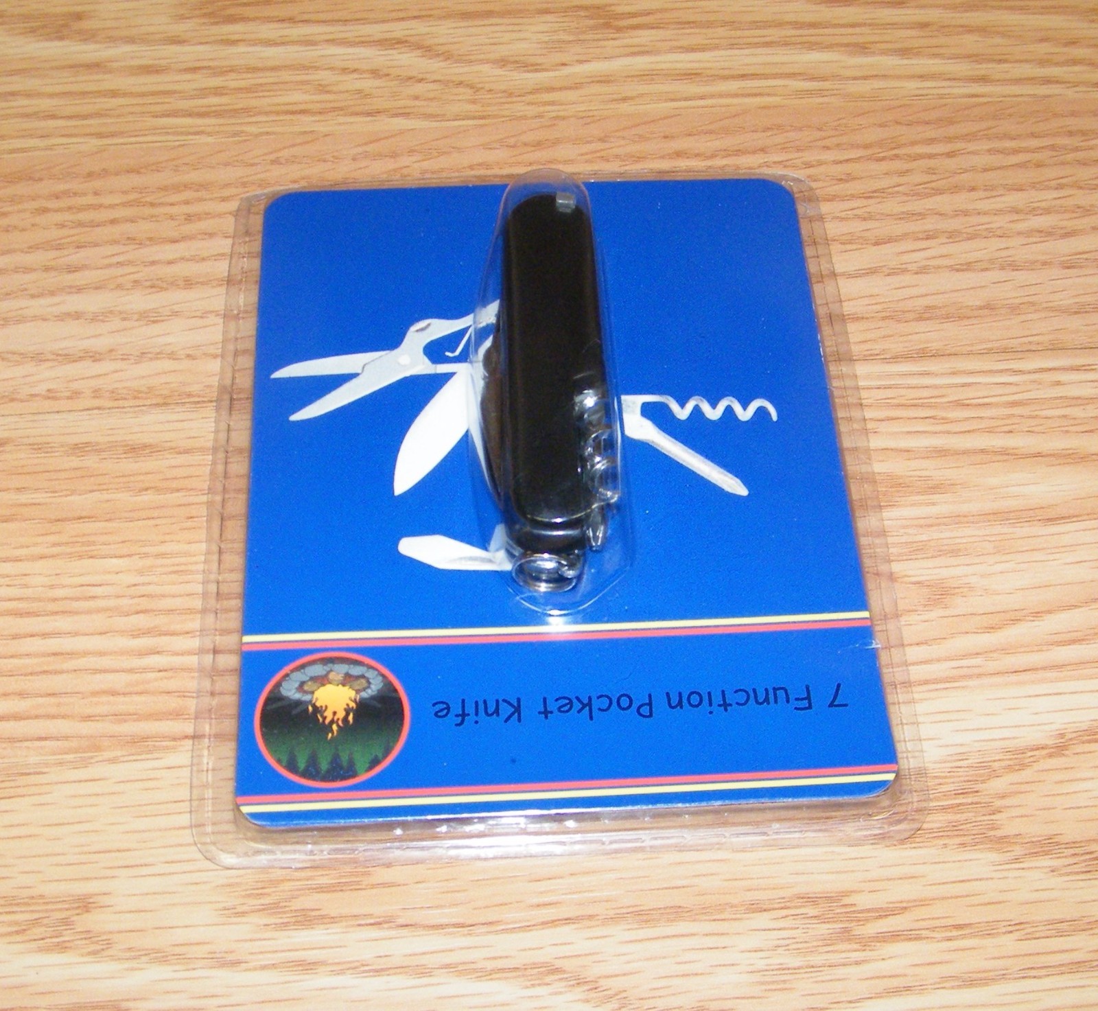 Unbranded / Generic 3″ (inch) 7 Function Black Pocket Knife Only **NEW-READ**