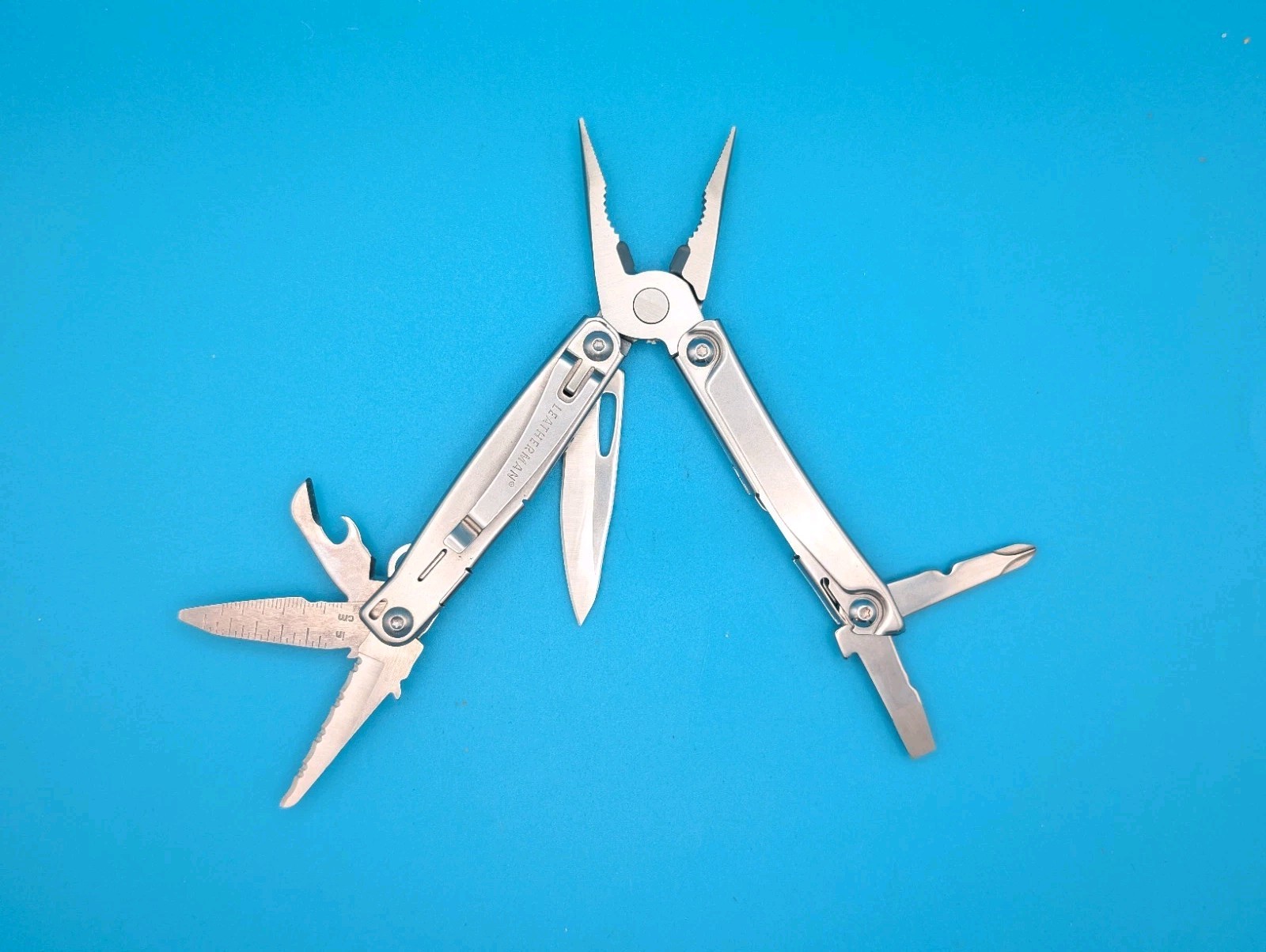 Leatherman Bolster 13 Tool Stainless Steel Multi-Tool!