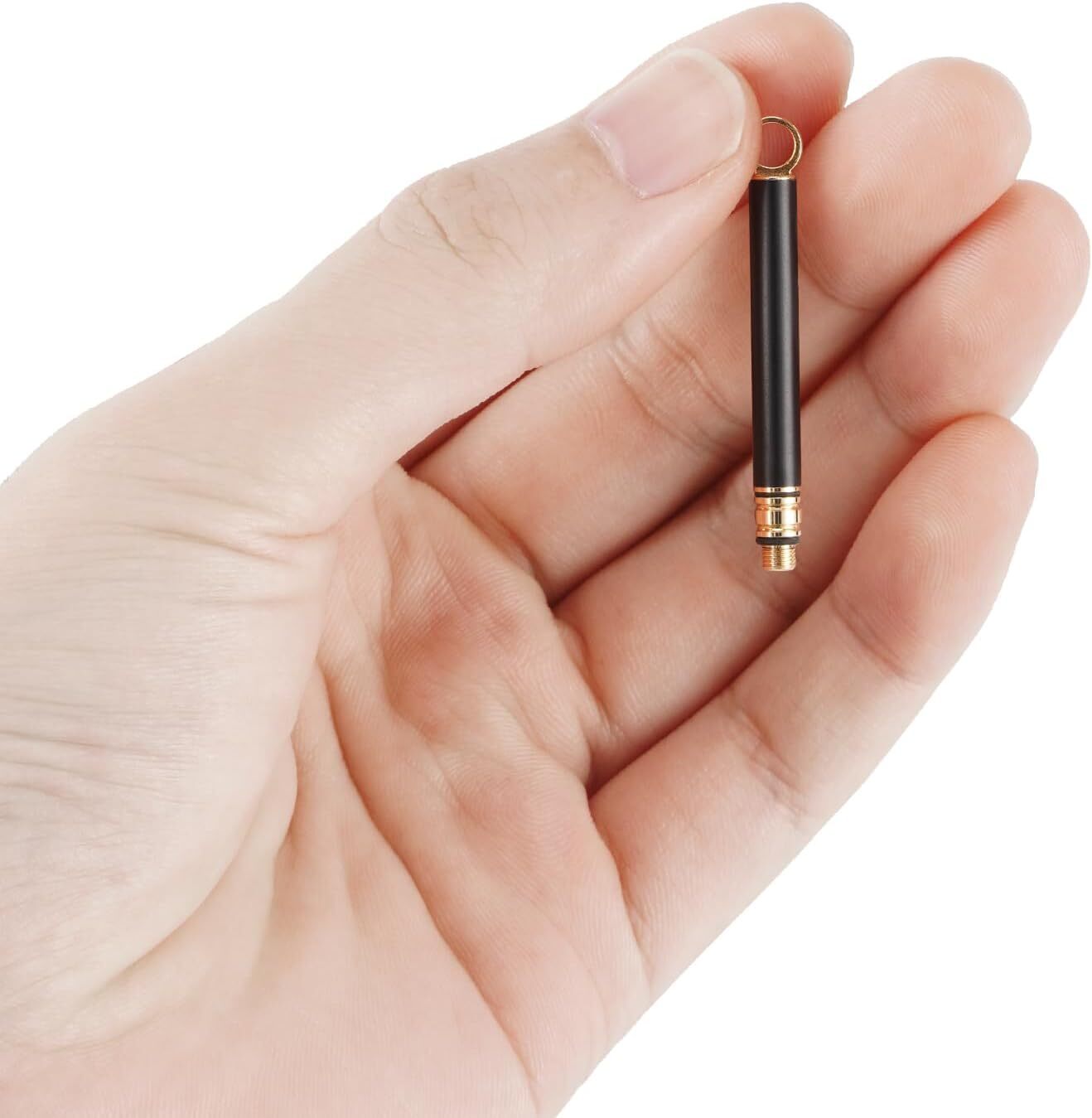 Titanium Toothpick Holder, Portable 3 Pcs Metal Toothpicks For Teeth, Mi