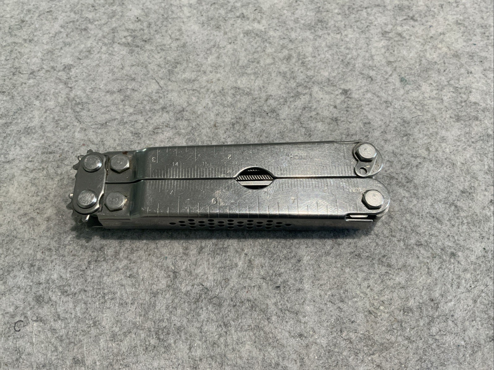 Vintage SOG Powerplier Multi Tool Stainless Broken Metal Saw