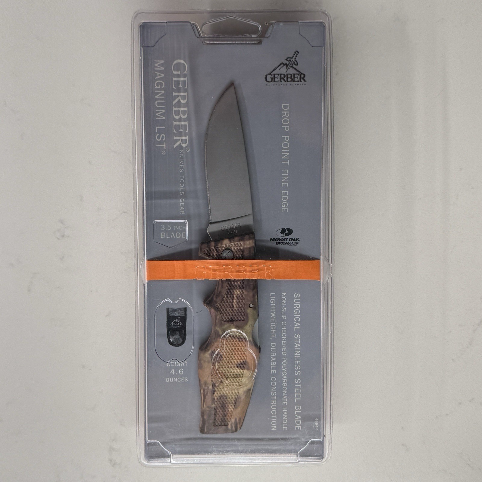 Gerber Magnum LST Camo Mossy Oak Special Edition & Camouflage Gerber Sheath