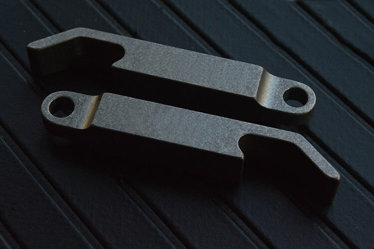 Large Size Titanium Alloy Bottle Opener Keychain Pendant Multi EDC with Key Ring