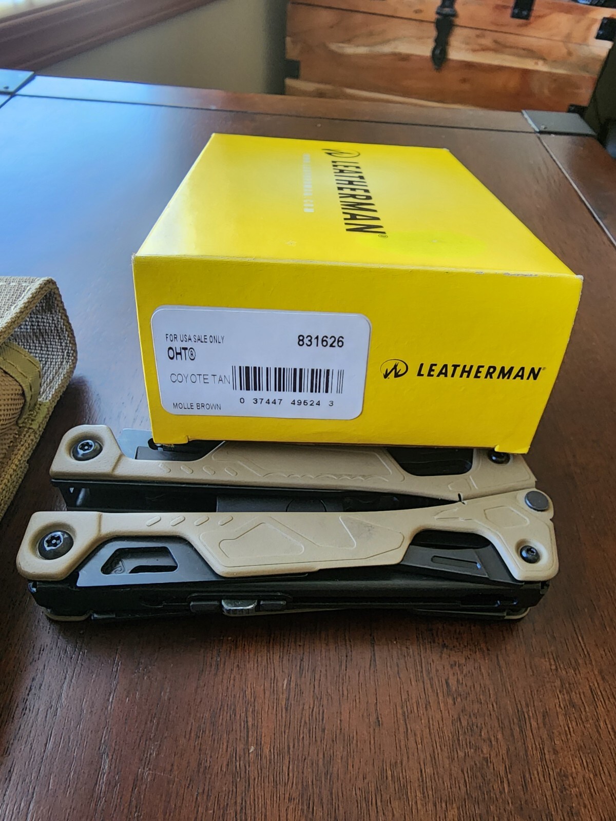 Leatherman OHT Tan Multi-tool Multi Tool Pliers Knife Screwdriver Brown