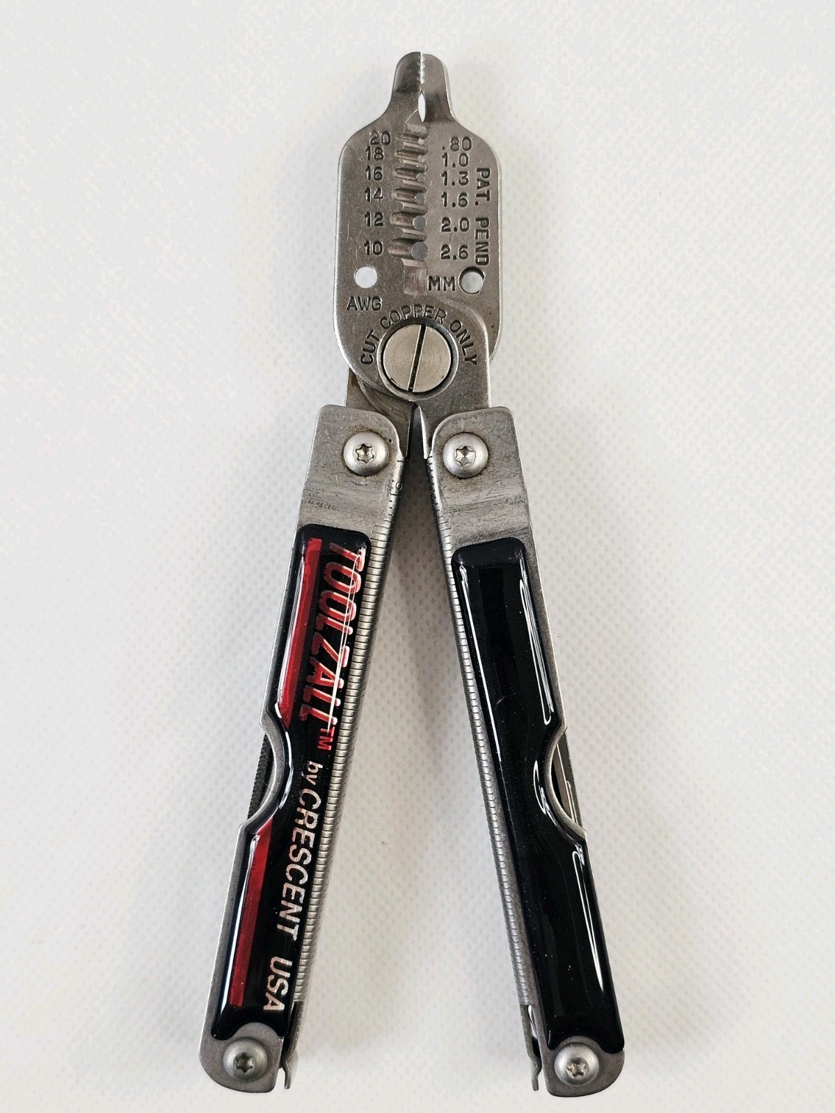 CRESCENT TOOLZALL USA ELECTRICIAN’S MULTI-TOOL w/ NYLON SHEATH