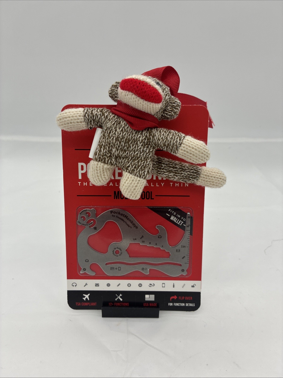 New Zootility Pocket Monkey – The Really Really Think Multi Tool – Wallet Size