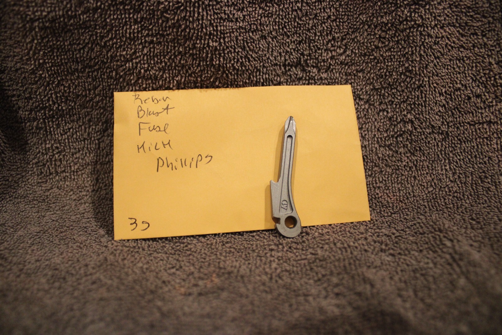 Parts from Original Leatherman Rebar Blast Fuse Kick Phillips Driver