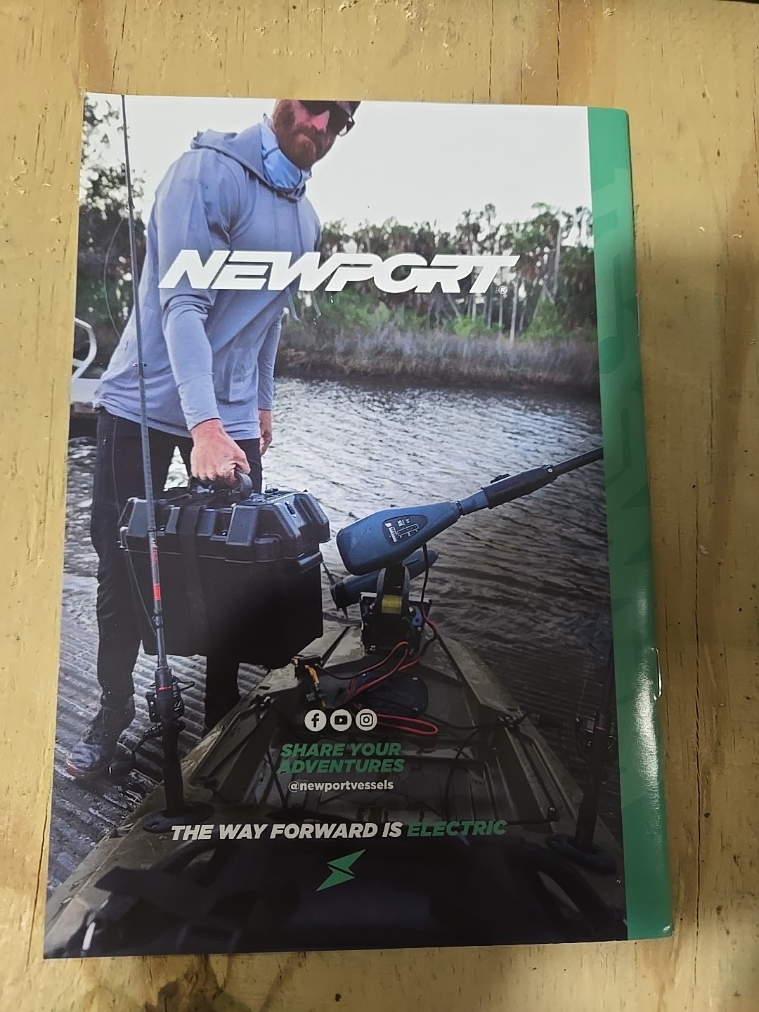 Newport Trolling Motor Smart Battery Box Power Center with USB and DC Ports.