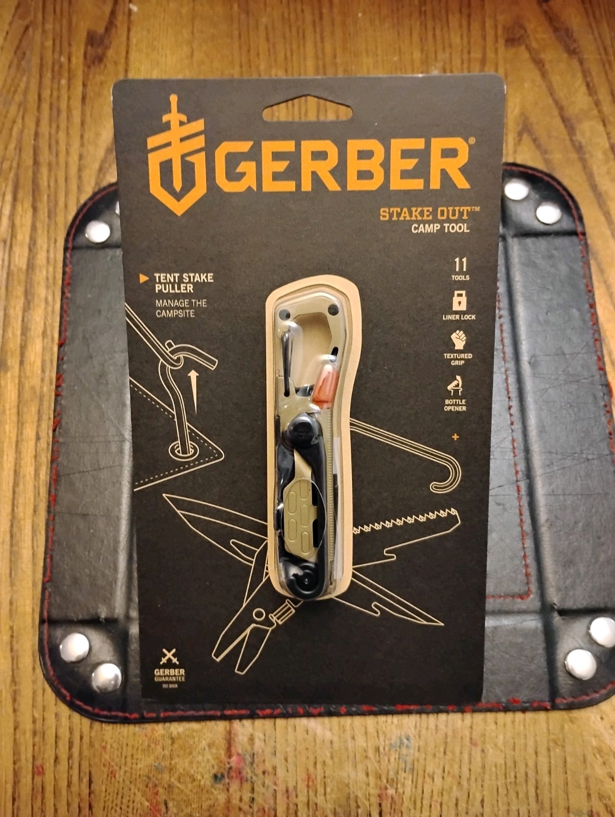 Gerber Stake Out Multi Tool 11 Tools In 1 2.5″ Stainless Steel Blade 3.9O.Z.