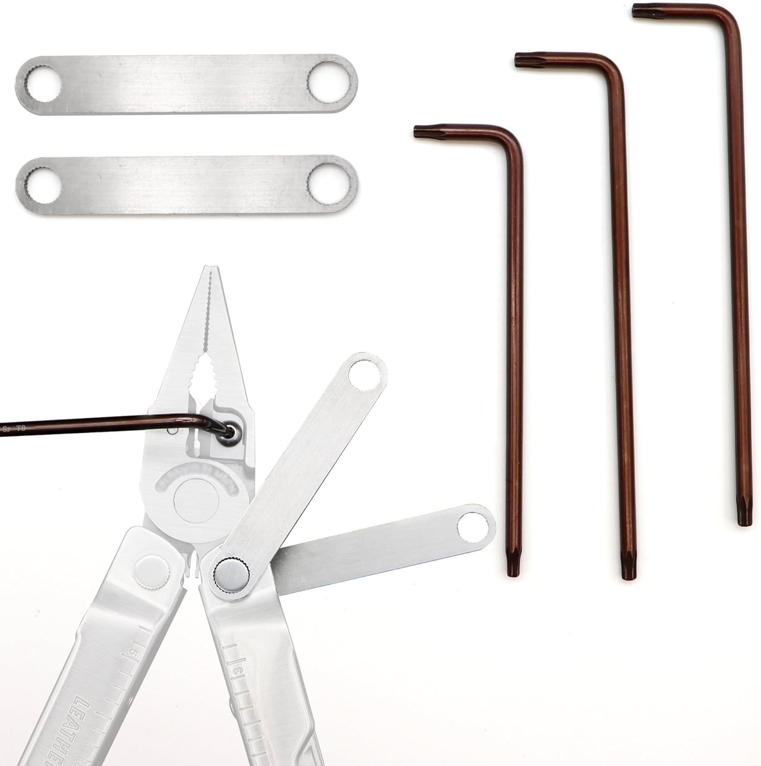 Wrench Set for Leatherman Multi-Tools – Includes 2 304 Stainless Steel Knurled N