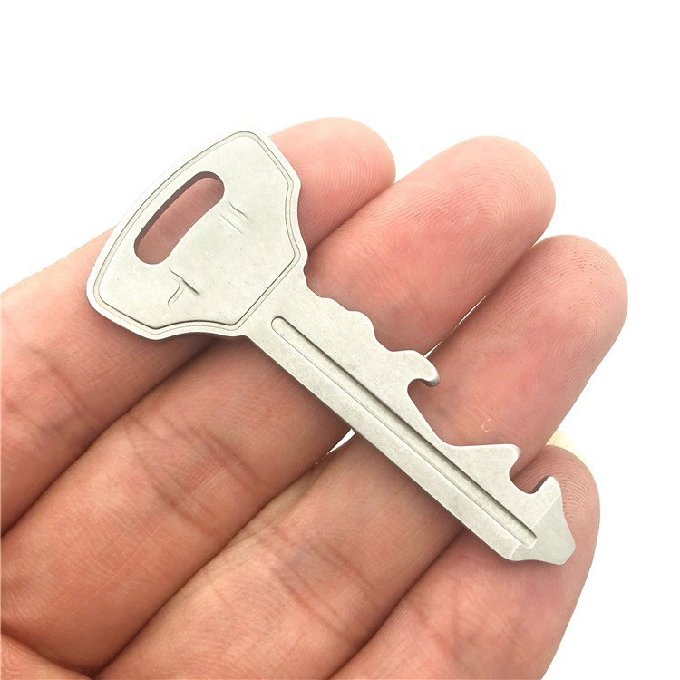 Sanrenmu GJ040Z Key chain Multi EDC Tools Bottle Opener Screwdriver w/ Key Ring
