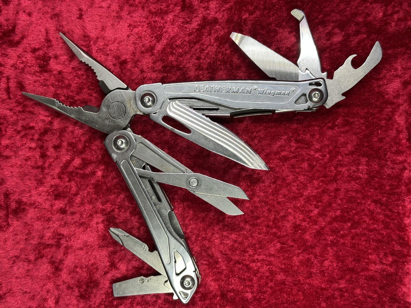 Leatherman WingMan Stainless 9 Tool Multi-Tool No Sheath Random Pick Used (379)