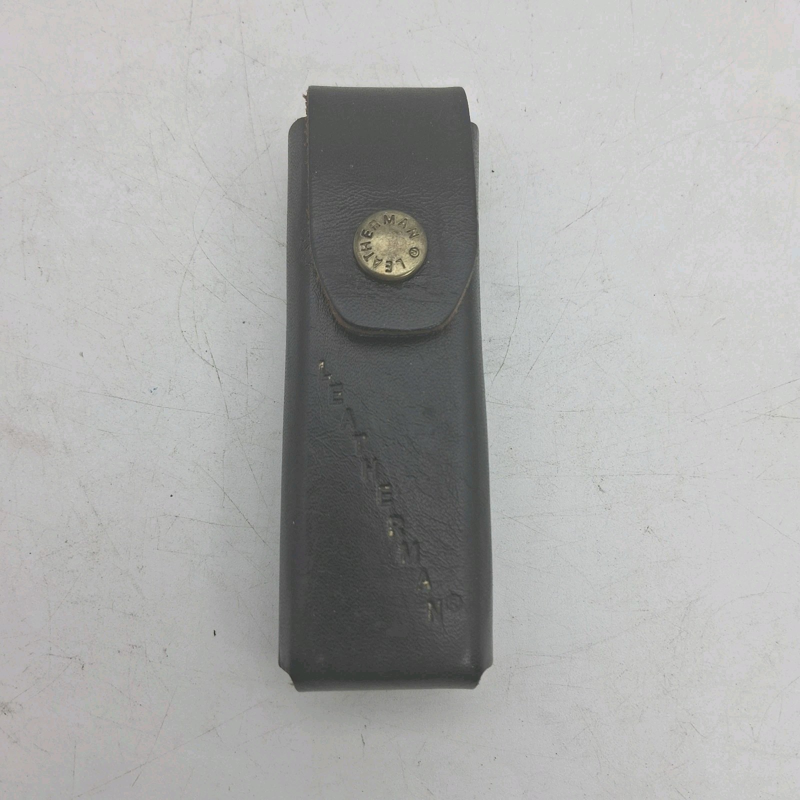 Vintage Leatherman *SHEATH CASE ONLY* Black Leather 4″ Holster Multi-tool USA