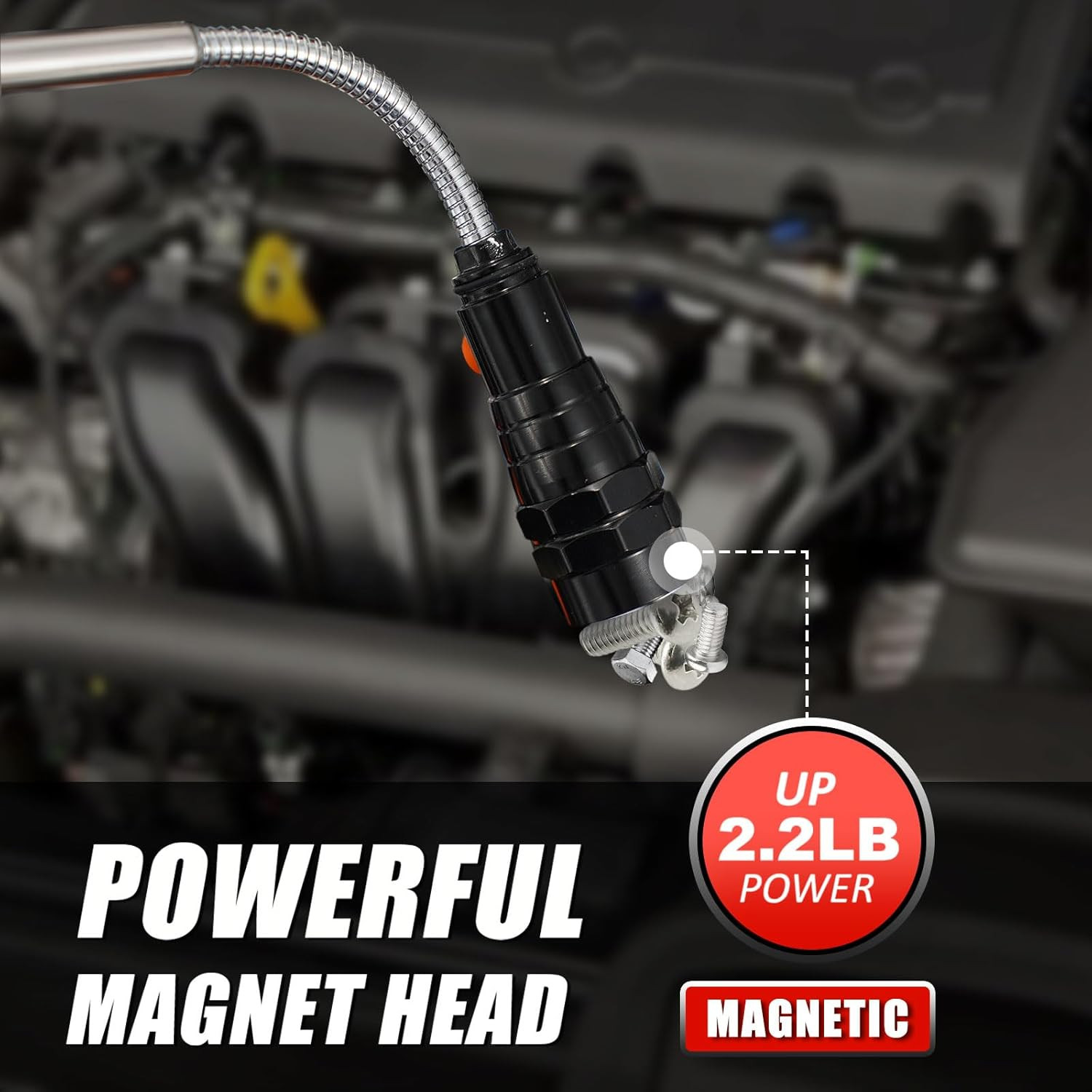 Fathers Day Dad Gifts, Magnetic Pickup Tool, Telescoping Magnet Pickup Tool with