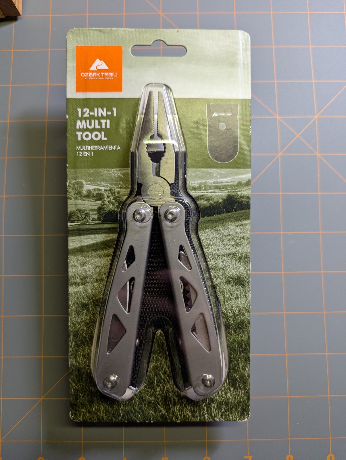 OZARK TRAIL 12-IN-1 MULTI- TOOL SHEATH INCLUDED BRAND NEW! FACTORY SEALED.