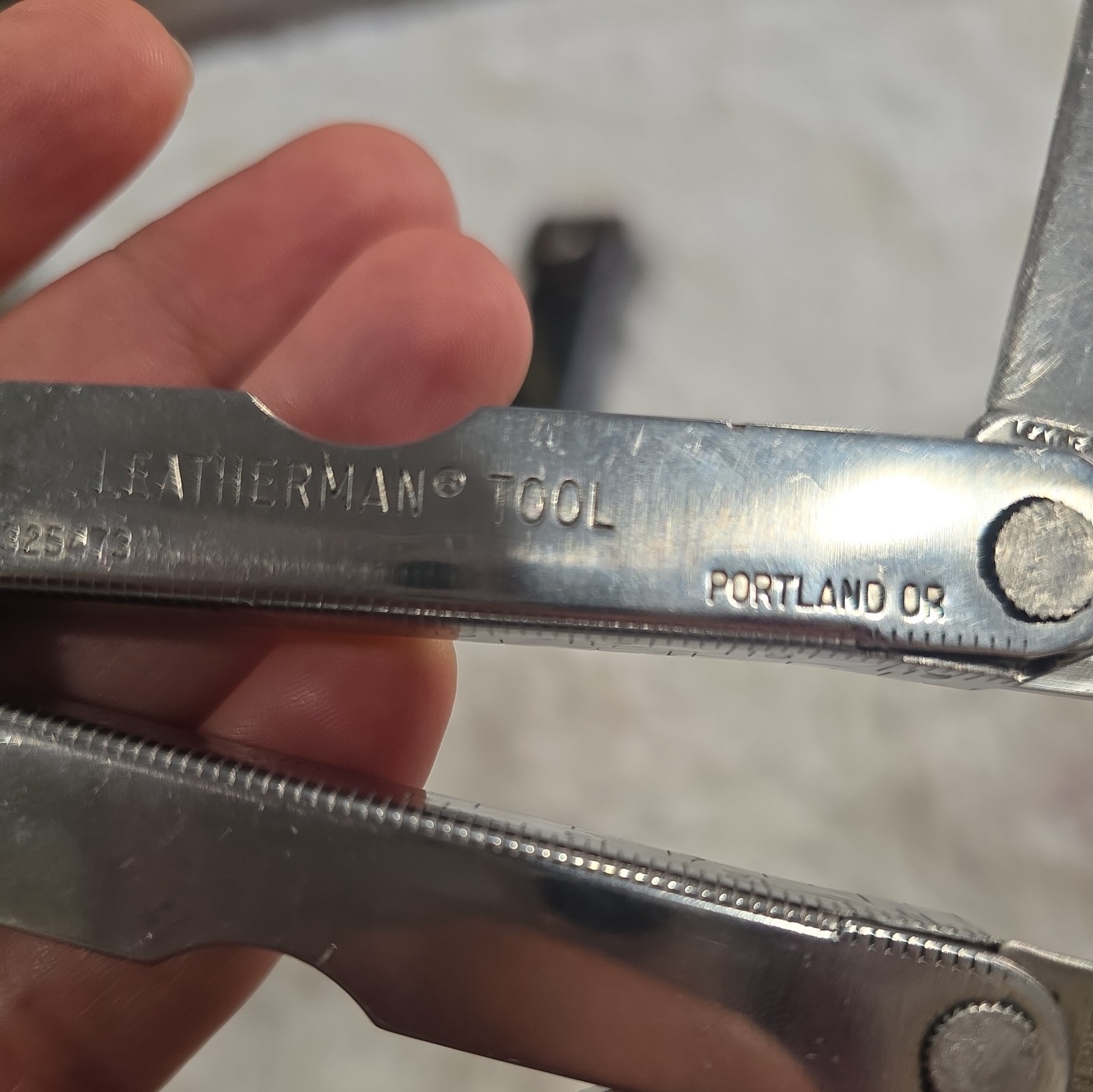 Vtg Original Leatherman Multi Tool Portland OR Leather Sheath USA