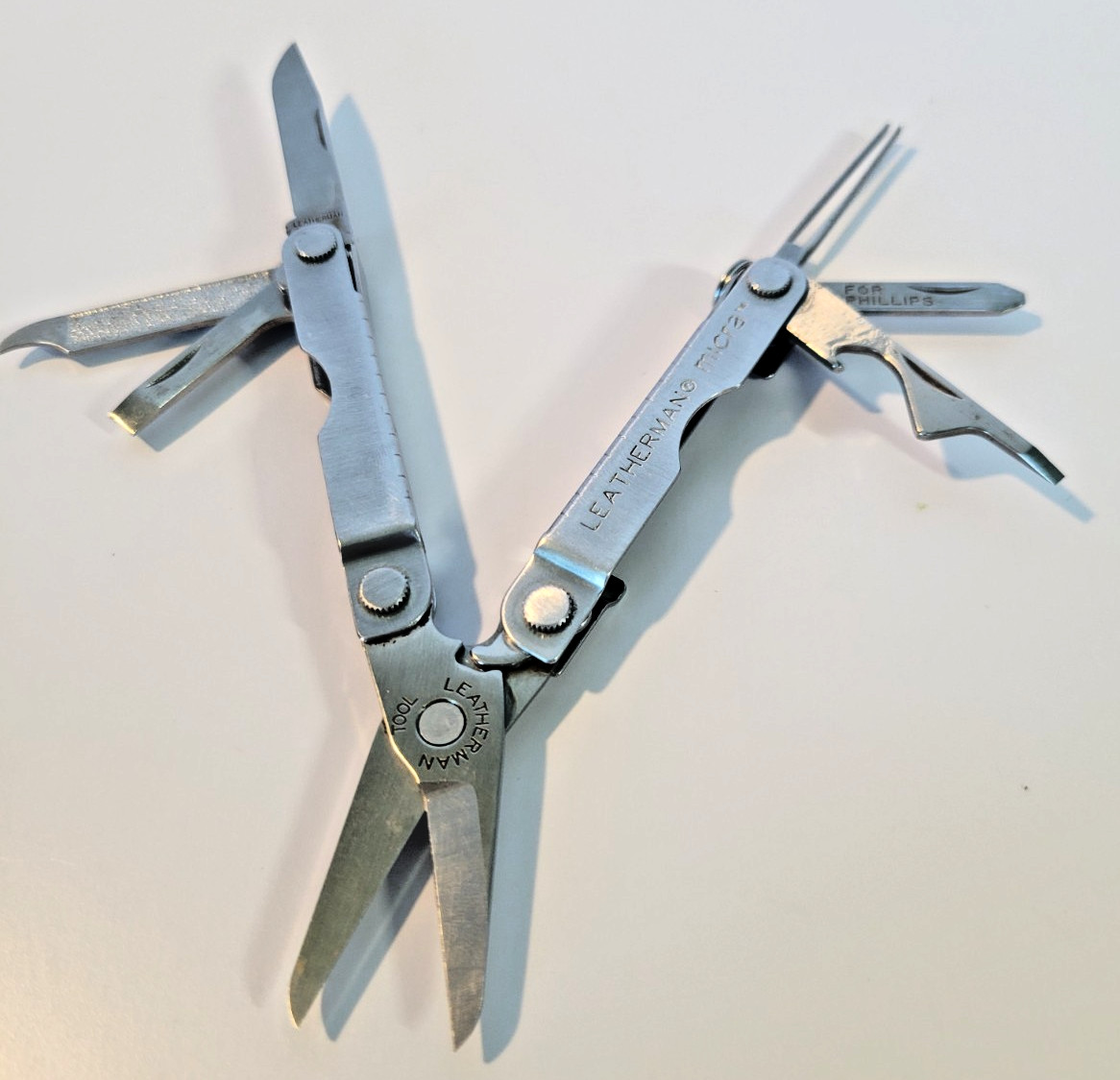 Leatherman Micra Mini Compact Keychain Multi Tool Multitool EXCELLENT