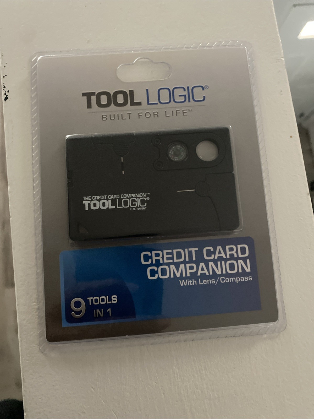 TOOL LOGIC CC1SB Credit Card Companion w/ Compass/Bottle-Opener/Pocket Knife