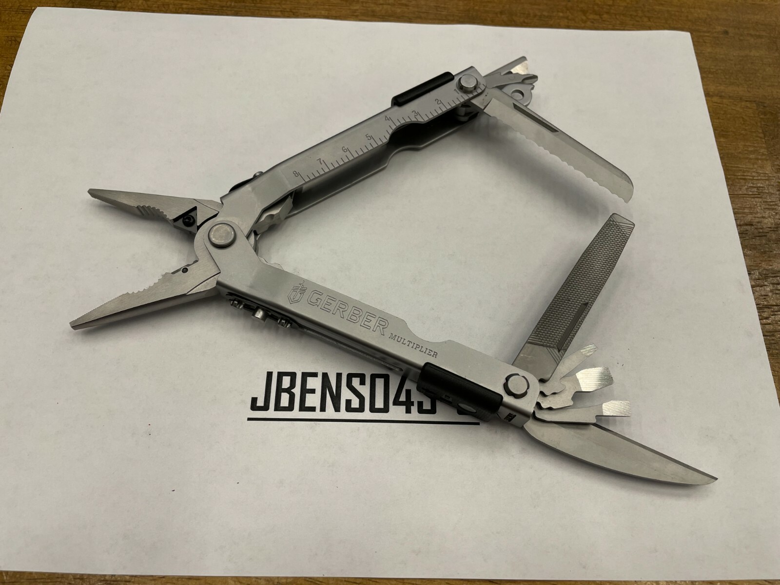 Gerber Tools Stainless Steel Needle Nose Multiplier Multi-Tool w/ Cutter MP600