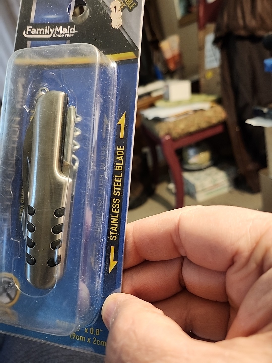 Genuine Tool Bench Hardware 5-in-1 Multiuse Pocket Knife Only **NEW!