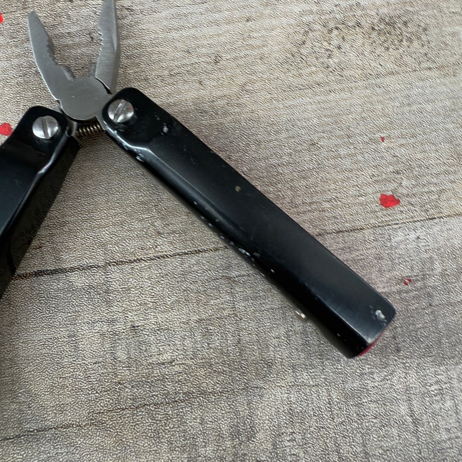 Vintage Multi-Tool Multiple Function Tool Pliers Knives Bottle Opener