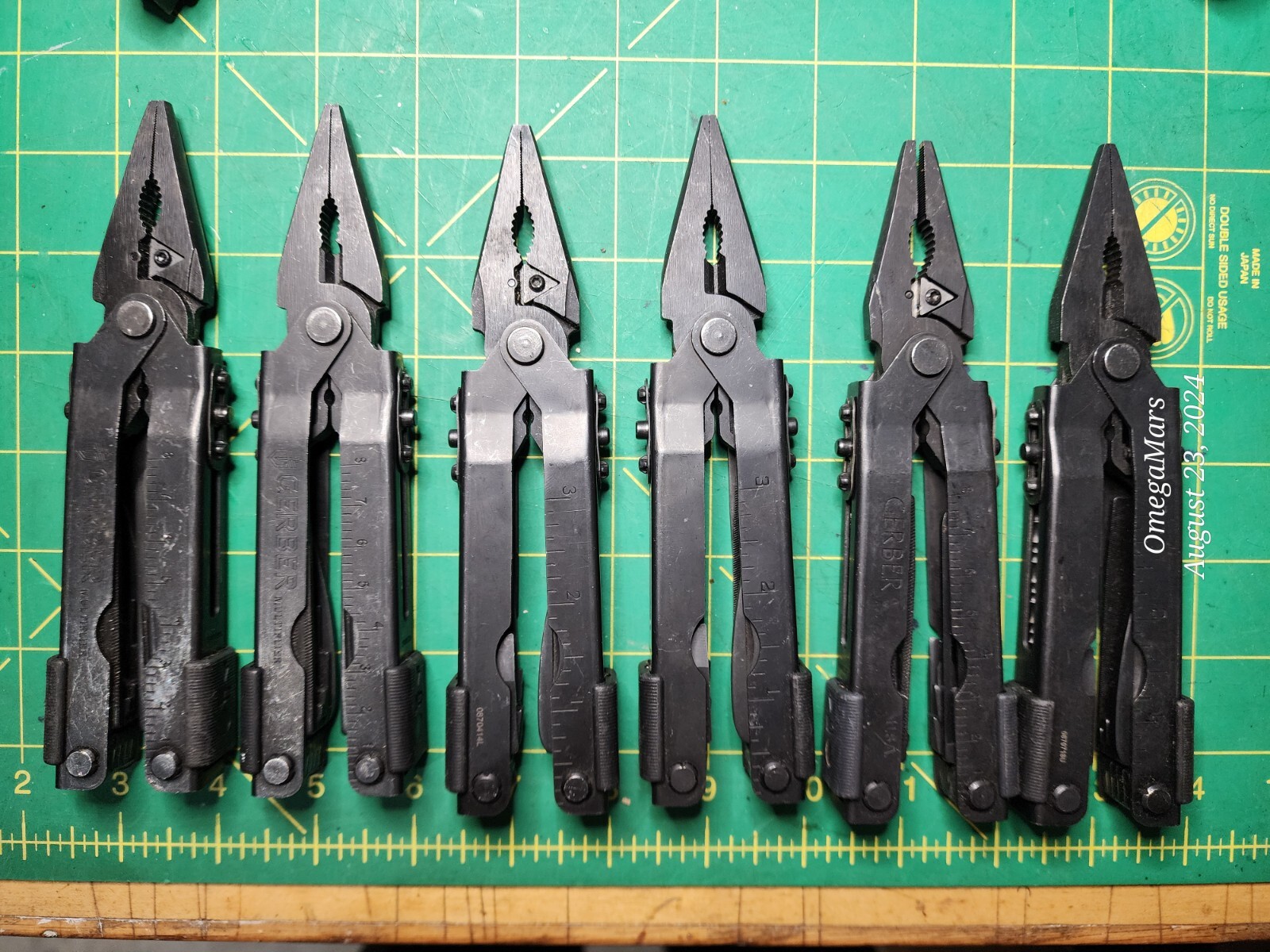 Gerber black MP 600 x1(ONE) per. Multi-Plier 600 Excellent, W/ Sheath, READ