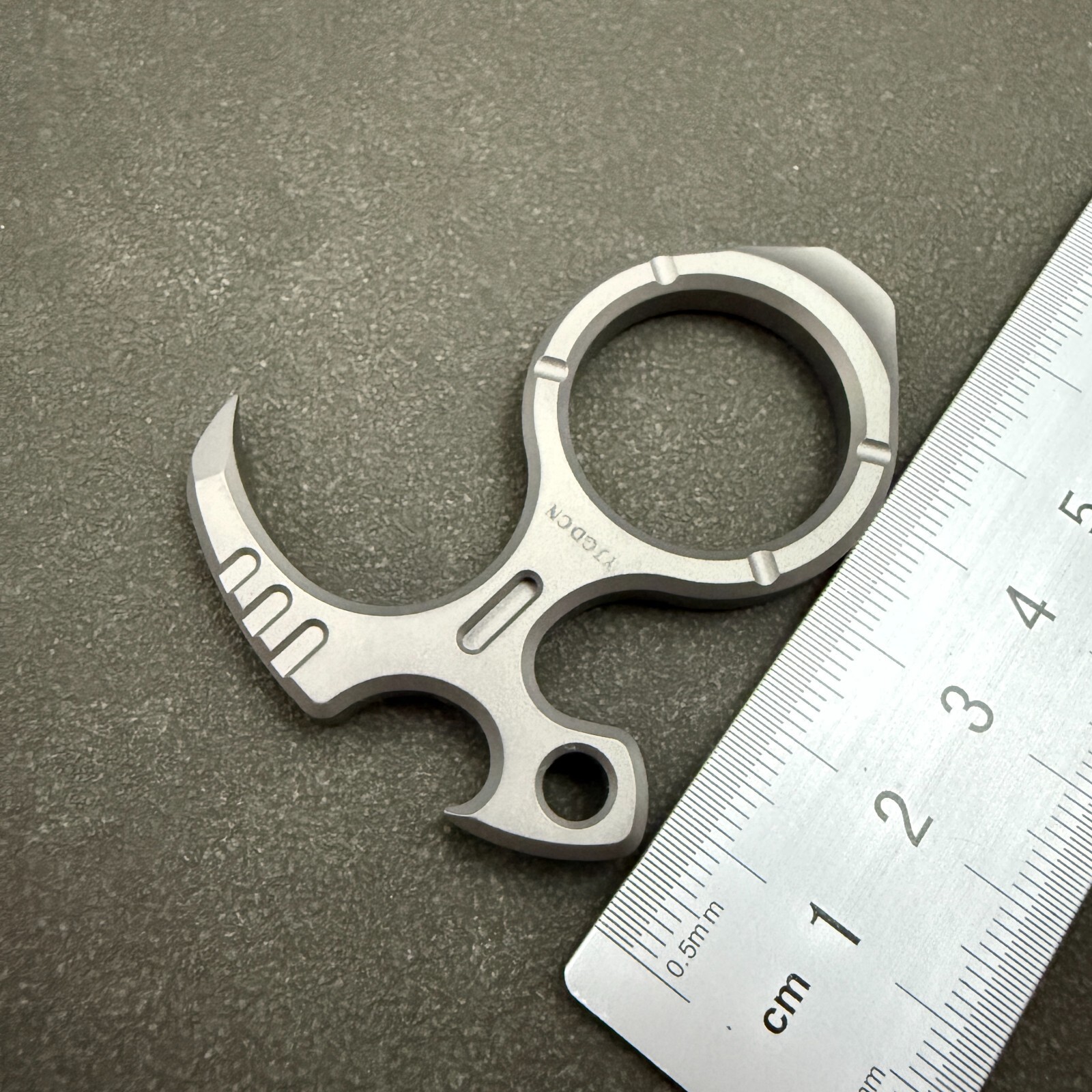 RIHE Design TC4 TITANIUM PRY Bar TOOL Sickle EDC Bottle Opener