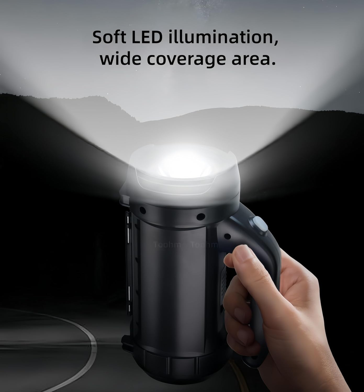 Great Value!-Hand Lantern Flashlight with Built-In 17-Piece Tool Set (80 Lumens)