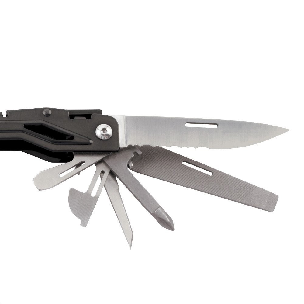 SOG Daily SwitchPlier 2.0, 12-in-1 Multi-Tool w/ One-Hand Deploy – SWP1001-CP