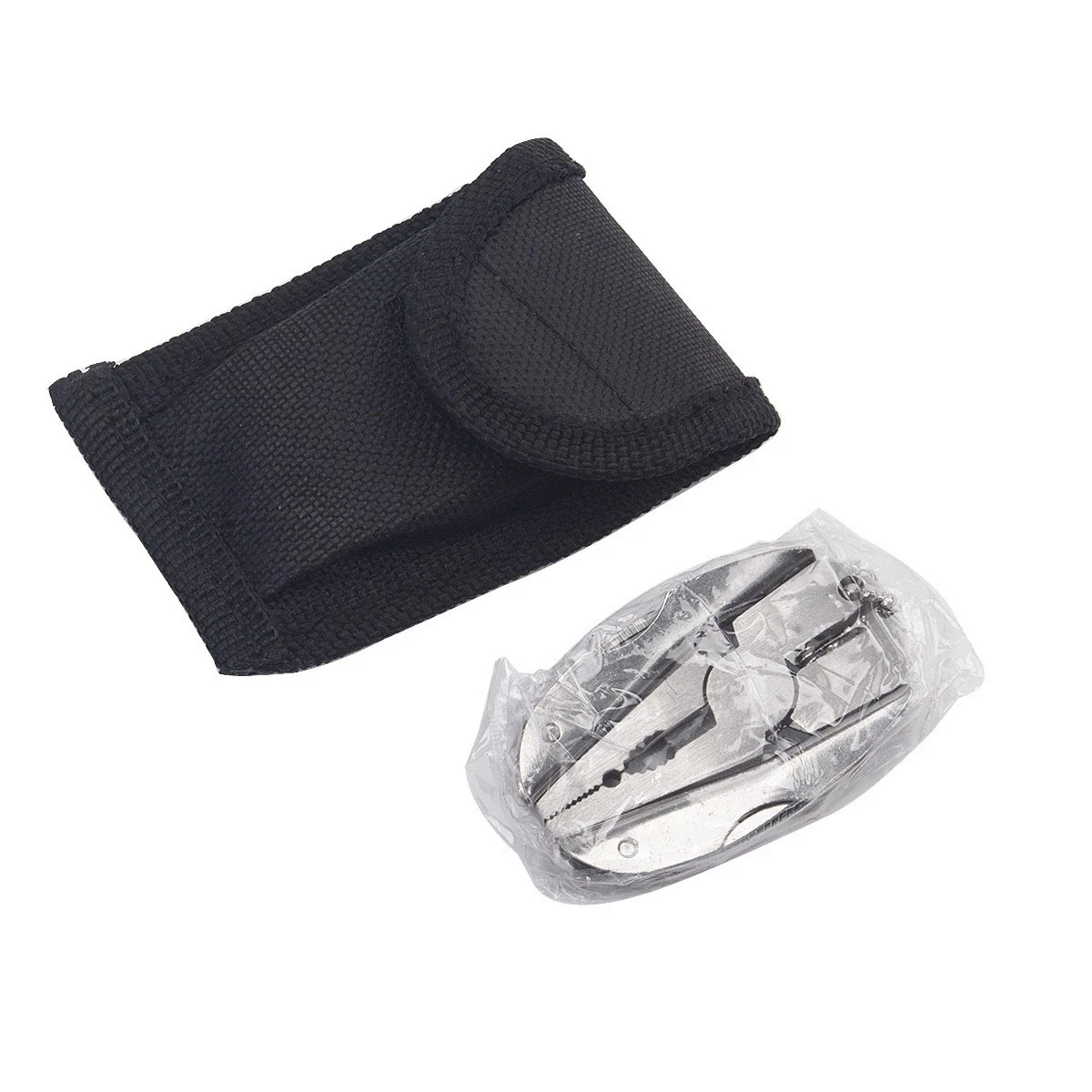 Pocket Multi Tool Pliers Mini Folding Key Chain Fishing Camping Small Pliers Lot