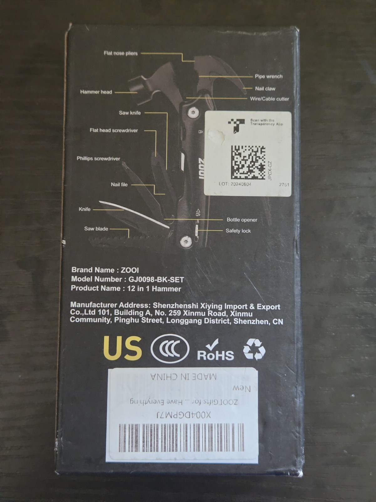 TSA CONFISCATED Name Brand Multi-Tools – Hand Picked (LOT OF 5)