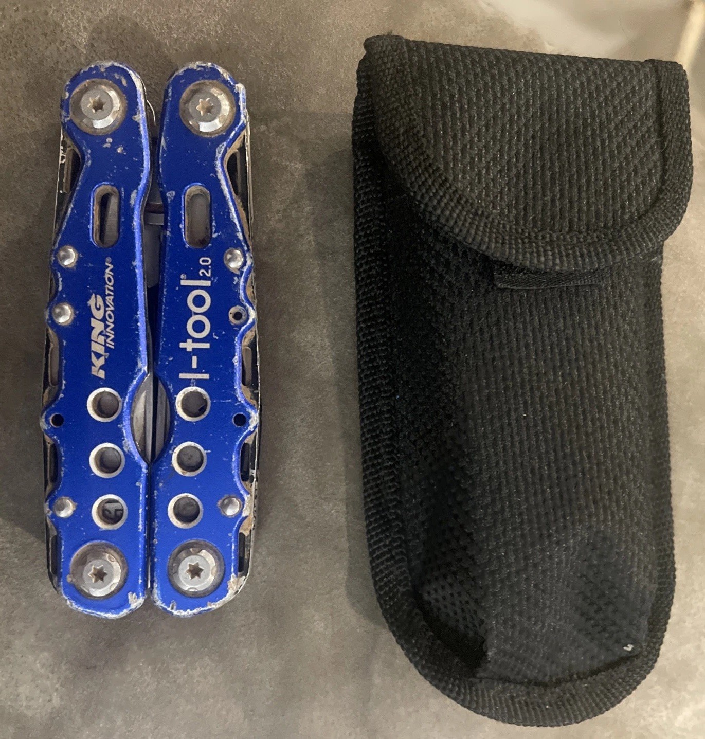 King Innovation 46600 Irrigation Multi-Tool,Blue With Shealth In Good Condition