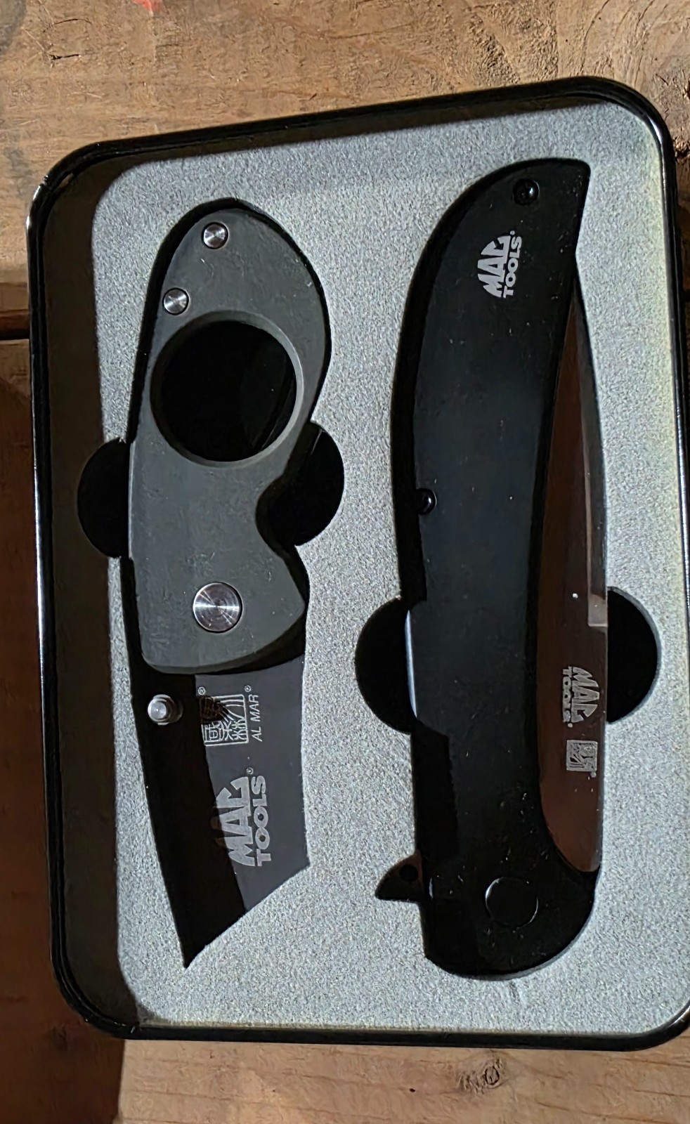 2pc Knife Set With Gift Tin Mac Tools
