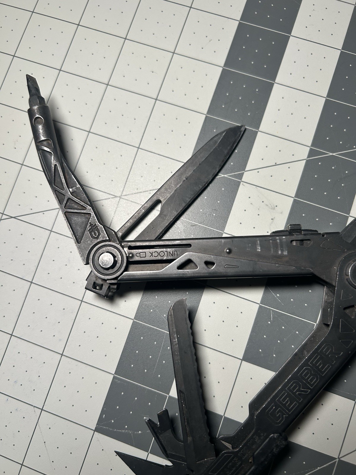 Gerber Center Drive Multi-Tool and Fast Ball Knife USA Made, And Civivi Axis