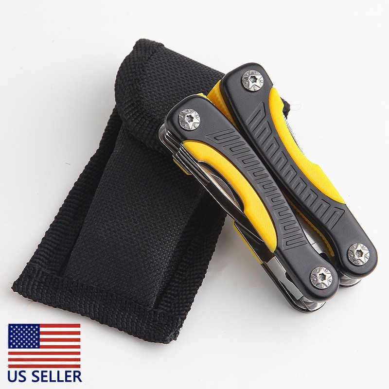 14-in-1 MINI Multitool Pliers Rugged & Practical Portable Pocket Camping Tools