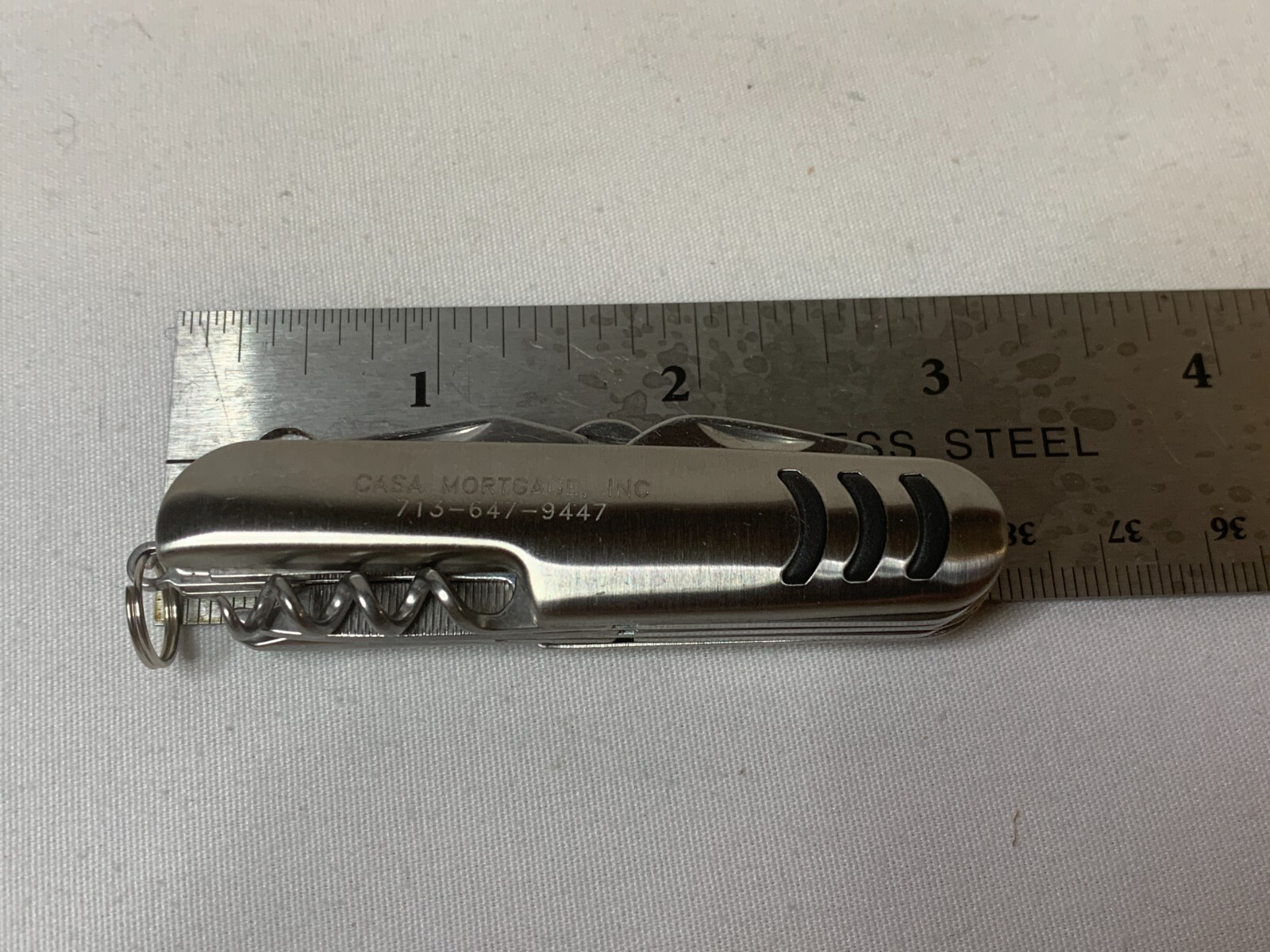 7 Blade 3 Inch Keychain/Pocket Multi-Tool New with Company Logo