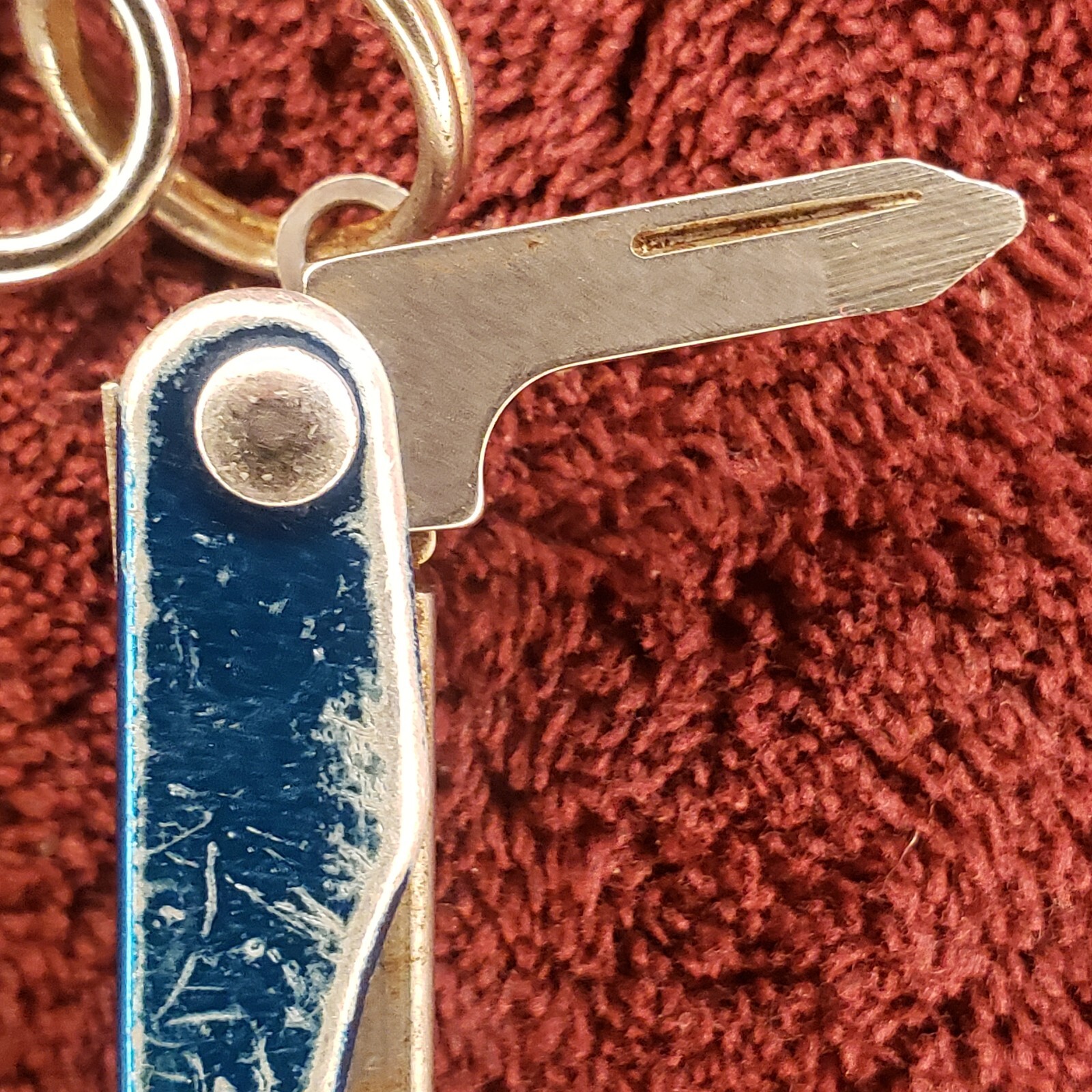 🔪🔪 Leatherman Squirt P4 Multi-Tool Blue Keychain