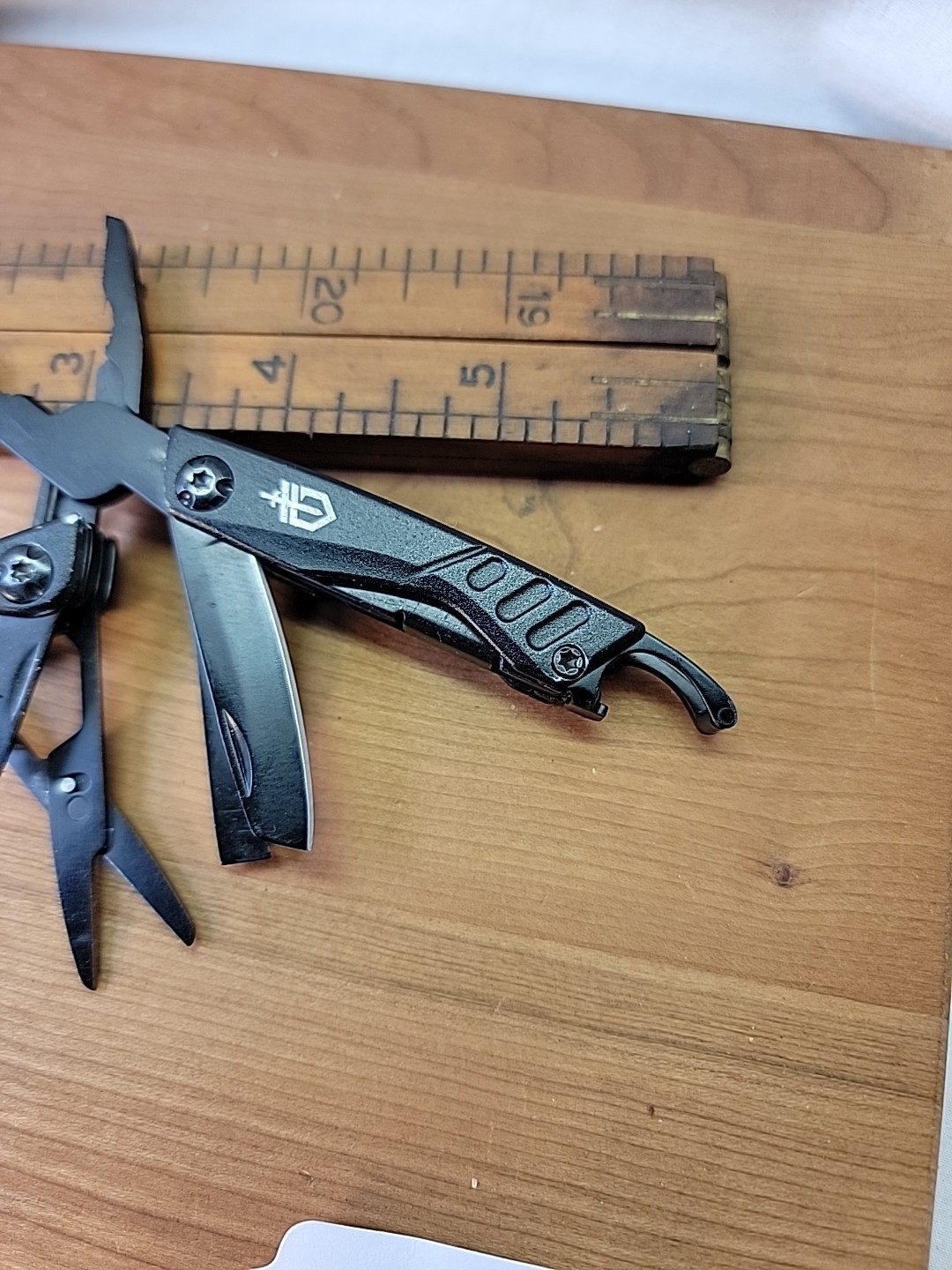 Gerber Dime Black On Black Multi-tool Pocket Knife