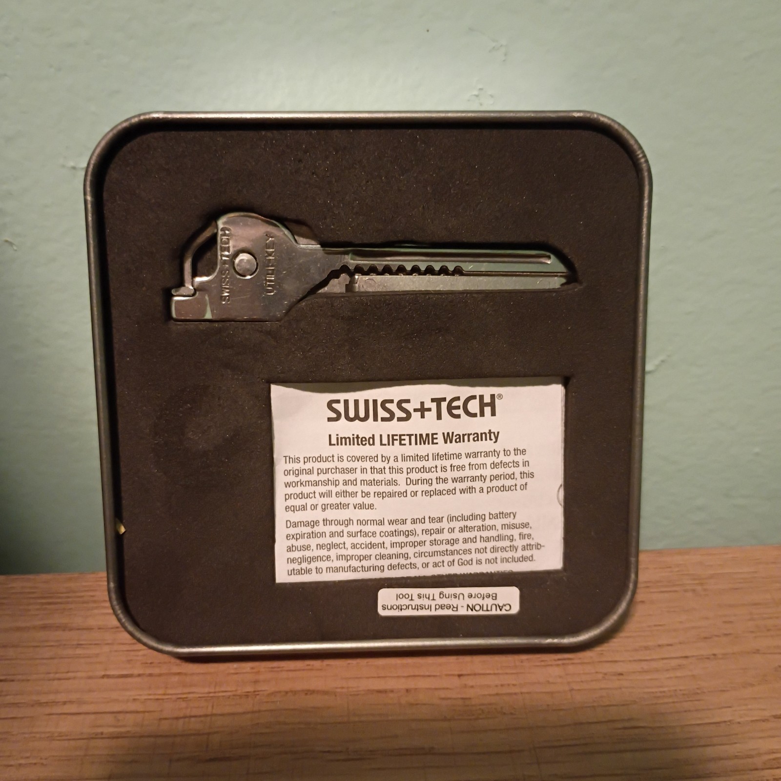 Swiss-Tech Utili-Key In Tin