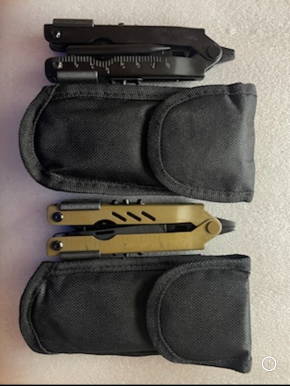 Military Multi-tool, Coyote brown or all black