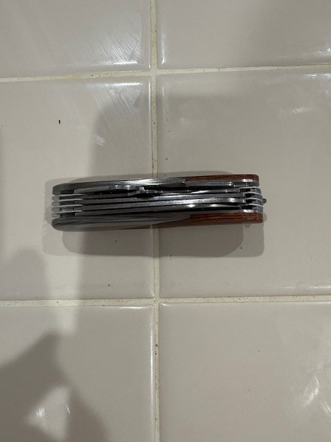Multi-Tool, Stainless Steel, with 11 different tools, Unbranded