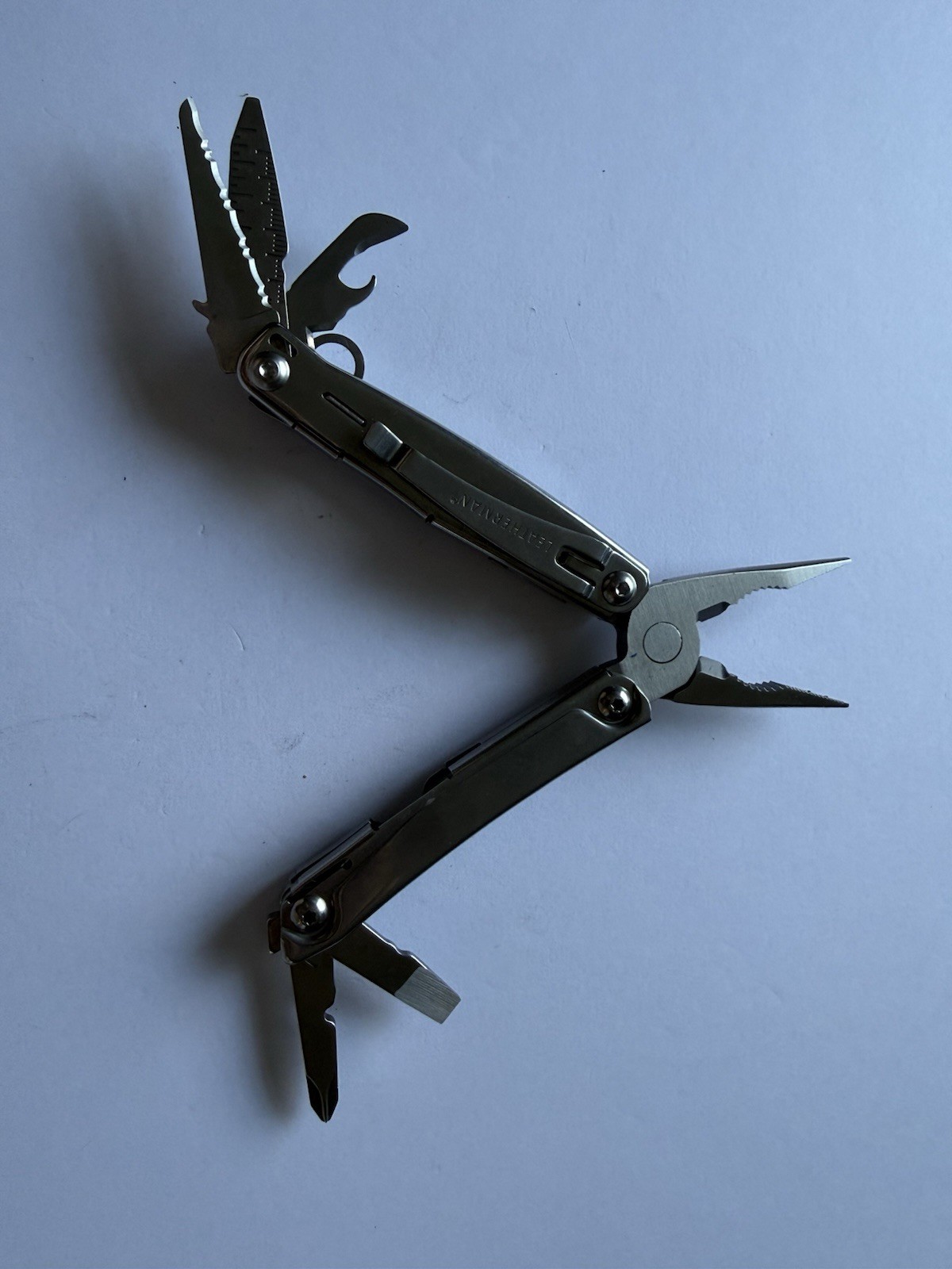Leatherman Bolster 13 Tool Stainless Steel Multi-Tool! With Sheath!