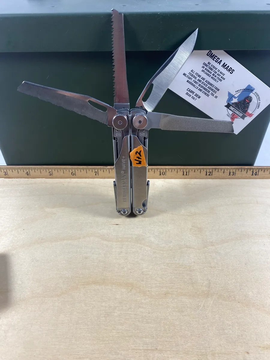 Leatherman Wave Plus W+2. Most tools looks/feel brand new. (MSRP $129.95 NEW)