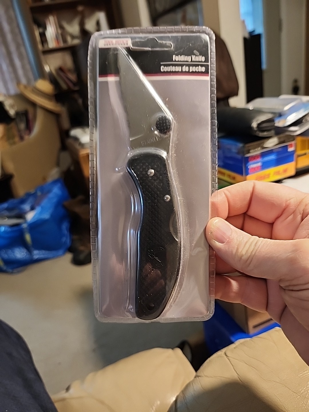 Tool Bench Hardware Serrated Lock Back Folding Knife NEW IN PACKAGE🔪