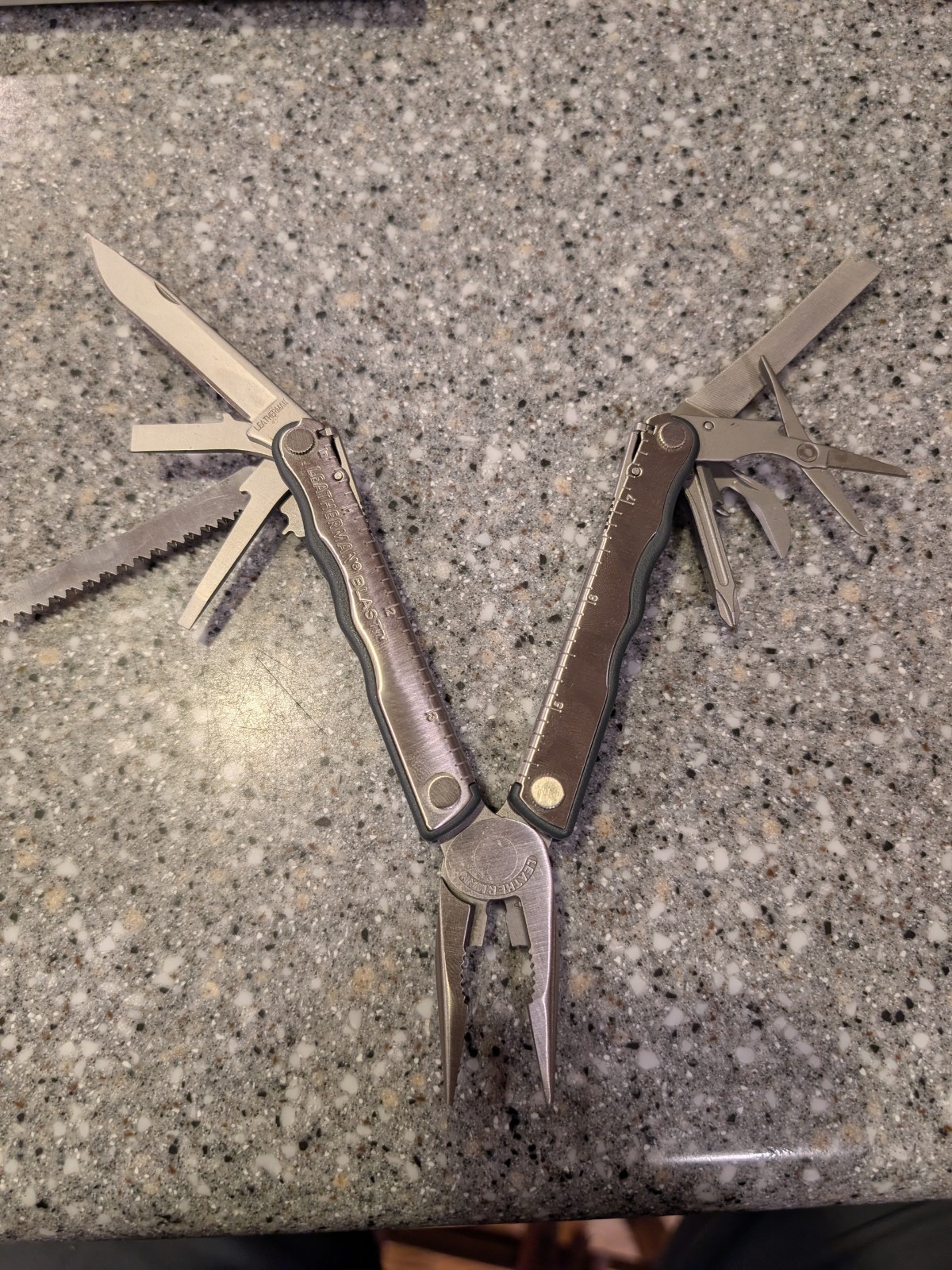 RETIRED 2008 Leatherman BLAST Multi-Tool with Leather Sheath